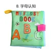 Baby Soft Tissu Livre 0-36m Toy Learning Touet parent-enfant interactif Jouet éducatif pour les enfants et les filles