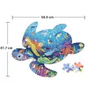 Hahowa Animal Puzzle Toys For Kids Whale Turtle Jigsaw Children Puzzle Child Montessori Educational Games Toys Birthday Gifts