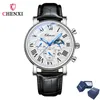 Montre-bracelets Chenxi 973 Hommes Quartz Watch Fashion Business Multi-fonction Moon Phase Date