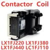LX1FJ380 LX1FJ220 AC 380V 220V 110V 440 V Coil di tensione di controllo del contatto per LC1F400 LC1D410 NC2-400 CJX2 Coil Contactor LX1FJ