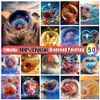 Yimeido 100% Crystal Diamond Painting Love Scenery Diamond Mozaïek Rose Flower Art Strass Borduurwerk schilderen Home Decor Gift