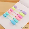 Pens de cores coloridas Kawaii Creative Design Highlighters for Kids Toy Painting Graffiti Supplies da Escola de Papelaria Estética