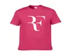 Nouveau Roger Federer RF T-Shirts T-shirts Men Coton Coton Sleeve Perfect Imprimé Mens Tshirt Fashion Male Male Sport ONER TEES DE LA SIMÉRITÉ ZG73867702