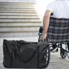 Couvercles de chaise en fauteuil roulant portable Sac de rangement de fauteuil