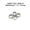 20pcs rolamentos de esferas para Wltoys 144001 144002 144010 124016 124017 124018 124019 RC ACESSÓRIOS DE PECES DE PARTE