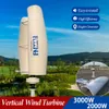 Alternative Energy 1500W 2000W Vertical Axis Wind Turbine Generator 220v AC Output Household Complete Kit with Controller
