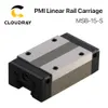 ClouDray PMI Linear Guideway Carriage Parti in metallo universale Larghezza 52 mm per router di fresatura CNC