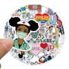 50pcs International Nurses' Day Doctor Stickers Laptop Luggage Guitar Skateboards Fridge Stationery Graffiti Stickers Decals