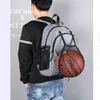 Backpack Basketball Bag Men's USB Charging Smart Waterproof 15.6-inch Computer Student Schoolbag Boys Gift