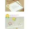 Geschenkverpackung 2 Blätter Süßes Cartoon -Umschlagpapierpapier Aufkleber Aufkleber Multifunktionspaket Dekoration Dichtetikett