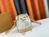 WYG Designer Summer Candy Color Mini Borsa Borsa Guerra in pelle Donne Borse Summer Stardust CrowtString Chiusure Strap Rimovibile Borsa a tracolla rimovibile