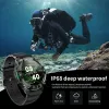 Orologi Plumzong New mask's Bluetooth Call Smart Watch da 1,39 pollici Monitoraggio cardiaco Sport Fitness Tracker IP68 Smartwatch per iOS Android