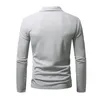 Heren Polos Fgkks Brand Men Fashion Polo Shirts Casual Wilde Autumn Solid Color Long Sheeves mannelijk