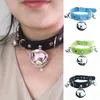 Chokers Gothic Black Spiked Punk Choker Kragen Spikes Nieten Nieten besetzt Chocker Halskette für Frauen Männer Bondage Cosplay Goth Je Dhgarden Dhqz9