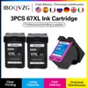 Iboqvzg Remanuctuducted 67xl Черновой картридж замена для HP 67 XL HP67 Deskjet плюс 2732 2755 4152 4155 4158 Envy 6052 6058