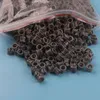 100pcs 1/4 '' 3/8 '' RO水フィルター用の白い内側の爪クラスプ保持リング逆浸透システムPEパイプクイックコネクタ