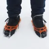 Crampons Microspikes Sac de rangement gratuit Crampons adultes adaptés à tous les types de chaussures en tailles 36 à 44 Matériau en silicone