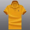 2024 män kvinnor polo skjortor lyx Italien designer broderade bi mens kläder kort ärm mode casual mäns sommar polo t shirt size m-4xl