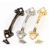 10PCS Antique Drawer Handle Cabinet Pulls Handle Jewelry Box Small Kitchen Cupboard Knob Furniture Drawer Hardware Accessories