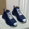 Chaussures décontractées Tendance de la mode à haut niveau Vrai Véritable Autruche en cuir à lacets Blue Wear