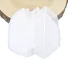 卸売20pcs/lot 7-12cm天然七面鳥の羽毛ケーキ/ボックスアクセサリーのためのエレガントな白いプルームカーニバルパーティーの装飾