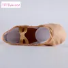 Dance Shoes Stretch Canvas Elastic Build-in Arch Woman Girls Soft Ballet Slipper Split Sole Dancing Foot Strech Flats