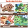 3 tür dinozor model oyuncak seti deniz hayvan figürleri harita simüle hayvan öğrenimi ebeveyn-çocuk etkileşim oyuncak çocuk hediyeleri