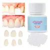Resin10g / 15g / 20g Kit de réparation de dents temporaire Kit de dents et lacunes falseureth la colle solide prothèse adhésive de dents de blanchiment