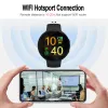 Montres New Wiless WiFi AP HotSport Invisiable Camera Watch 1080p Recorder vidéo Smart Band