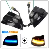 LED Dynamic Turn Signal Blinker Flowing Water Blinker blinkande ljus för Ford Focus 2 MK2 2004-2008 C-MAX 2007-2010