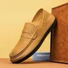 Casual Shoes Lightweight Summer Male Loafers Versatile Comfy Men's Lazy Flats Fashion Märke Moccasins Original Style Mens