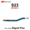 ل Samsung Galaxy S23 Plus Ultra S23+ S911 S916 S918 Motherboard Connector LCD Display Flex Cable Cable Pression