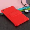 Case Soft Silicon TPU Back Cover Stand för Lenovo Tab 3 Tab3 8 Plus P8 TB8703 TB 8703F TB8703X TB8703N 8 tum tablettfodral