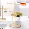 Jewelry Display Stand Photo Props Holder Countertop Free Standing Necklace Holder Display for Bedroom Earrings Women Bracelet