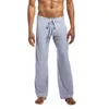 Pantalon masculin à la maison lâche 2024 yoga à cordon de sport confortable pantalon d'été respirant mode solide mode ropa hombre