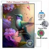NOWOŚĆ 2023 Ptaki i kwiaty Diamentowe malowanie sztuki Pełne ćwiczenia Piękno mityczne muchy ptak fotograficzny