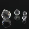 1PC 15 mm / 20 mm / 30 mm / 40 mm Clear Crystal Balls Glass Pendre suspendu pour décoration de mariage