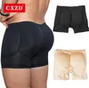 CXZD Male Sexy Shaper Panties Butt Lifter Hip Pad Fake Ass Foam Padded Men Shapewear Seamless Bottom Underpants4557340