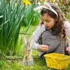 Feestdecoratie houten paasveer boerderijdecoraties met boeket dieren beeldje ambachten diy huis thuis