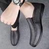 Casual schoenen herenloafers echte lederen mannen zachte klassieke bruiloft all-match mannelijke comfortabele zakelijke schoen