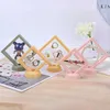 Jewelry Boxes 9 * 9cm hanging jewelry display box transparent PET bracelet holder jewelry coin holder jewelry display rack