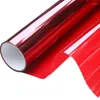 Adesivi per finestre Color Film Glass Adesivo Isolamento calore Cellula Cellophane Film decorativo a due vie trasparente-94