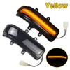 Miroir latéral 2x LED Dynamic Turn Signal Light séquentiel pour Toyota Rav4 Highlander 4Runner Sienna Fortuner Rush Alphard Vellfire