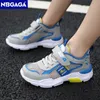 Single Single Net Breamable Boys Sport Shoes Children Sneakers Rubber Loison Trainers Casual Kids Sneakers 240411