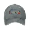 Ball Caps Blackbelt Cichlid Cowboy Hat Summer Hats Sun Male Trucker Women Men's