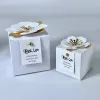 Hot Sale White Premium Hardcover Gift Box Folding Exquisite Storage Box Wedding Arrangement Party Decorations Recyclable