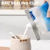 3 pezzi di foca snack clips clip per alimenti a prova di umidità clip clip a prova di polvere riutilizzabile per alimenti riutilizzabili ugello per la foglia di tè