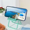 Chair Phone Holder Stand For Desk Mini Shape Cell Phone Stand With 3 Adjustable Gear Cellphone Holder Universal Cute Candy Color