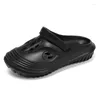 Hausschuhe Sommer Baotou Half Männer Schuhe hochwertige Zwei-Wear-Anti-Rutsch-Strand für Sportsandalen Plattform Männer