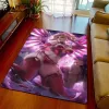 Sexy Anime Carpet e tapete Anime Sexy Art Square Room Quarto Grande Área Garpete macia Home Homem Man Caver